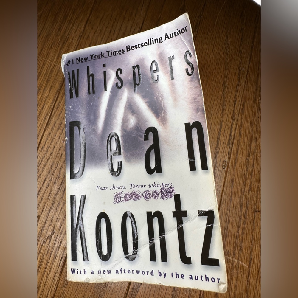 WHISPERS by Dean R Koontz (1981) Berkley paperback Barnes & Noble